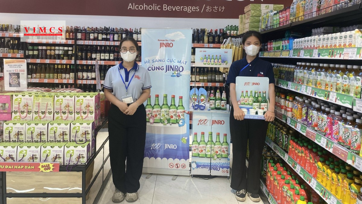 Đào tạo nhân viên tổ chức sampling tại siêu thị