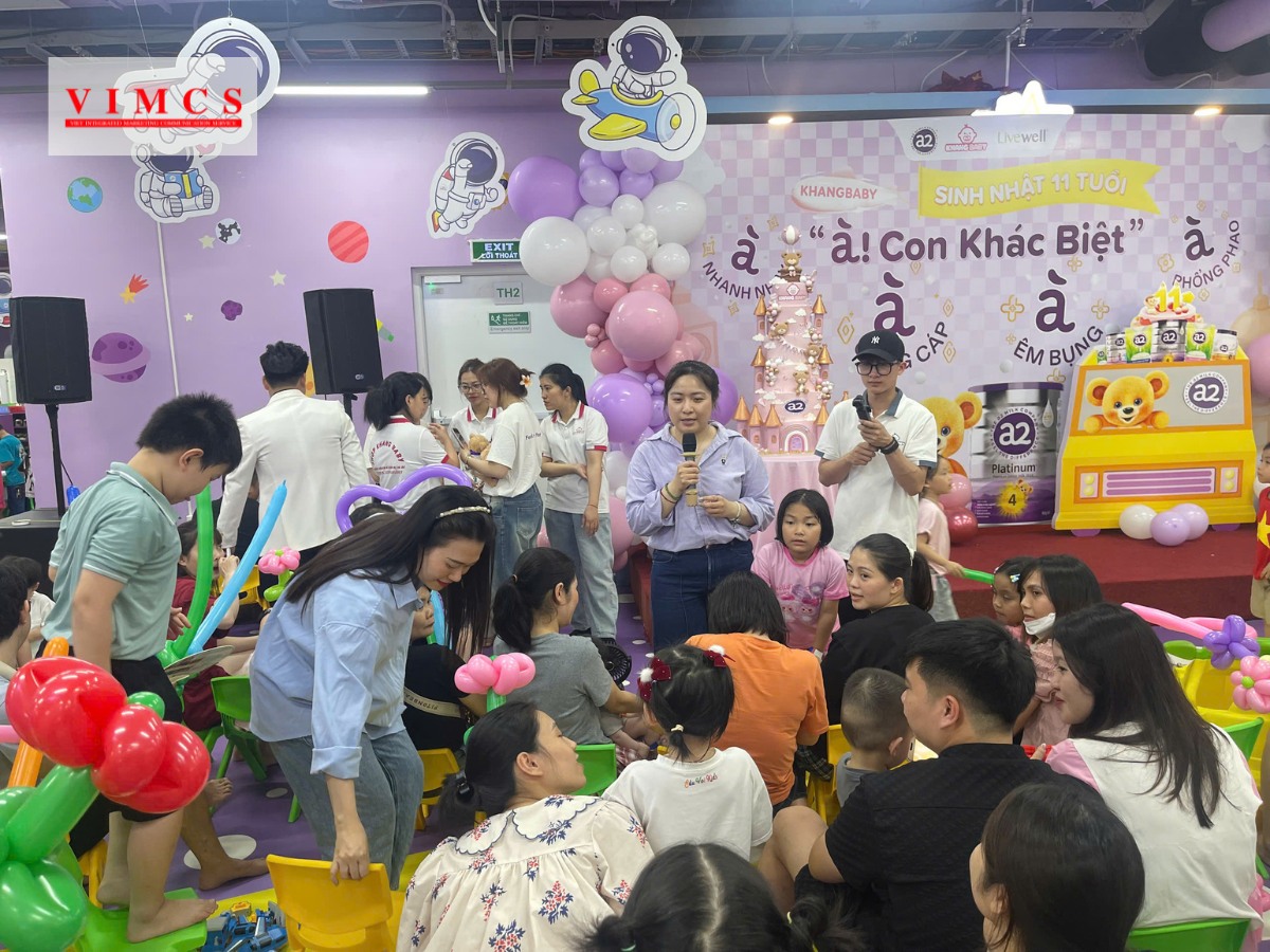 Activation tại công viên và khu vui chơi giải trí trẻ em