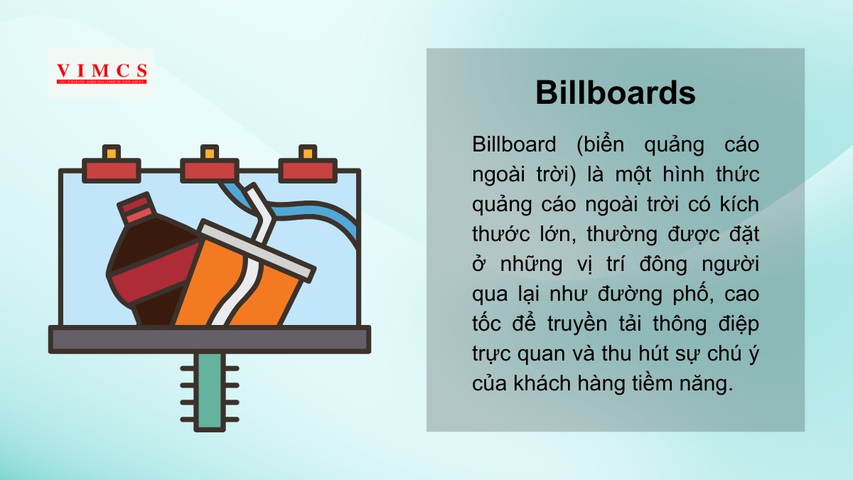 Billboard (biển quảng cáo ngoài trời) là gì
