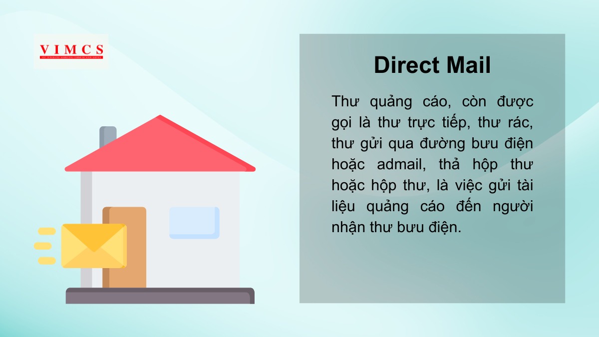 Thư trực tiếp (direct mail) là gì