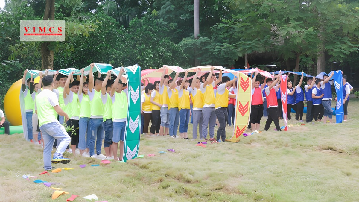 Trò chơi Team Building - Vòng xe kết nối