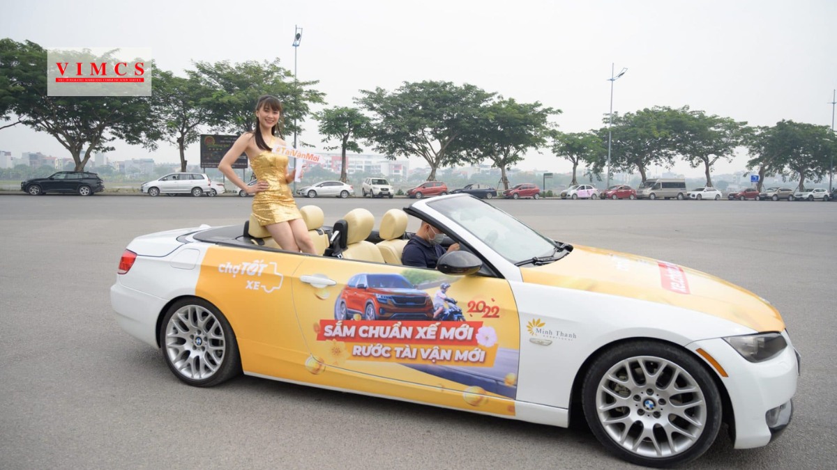 Hình thức chạy Roadshow bằng ô tô