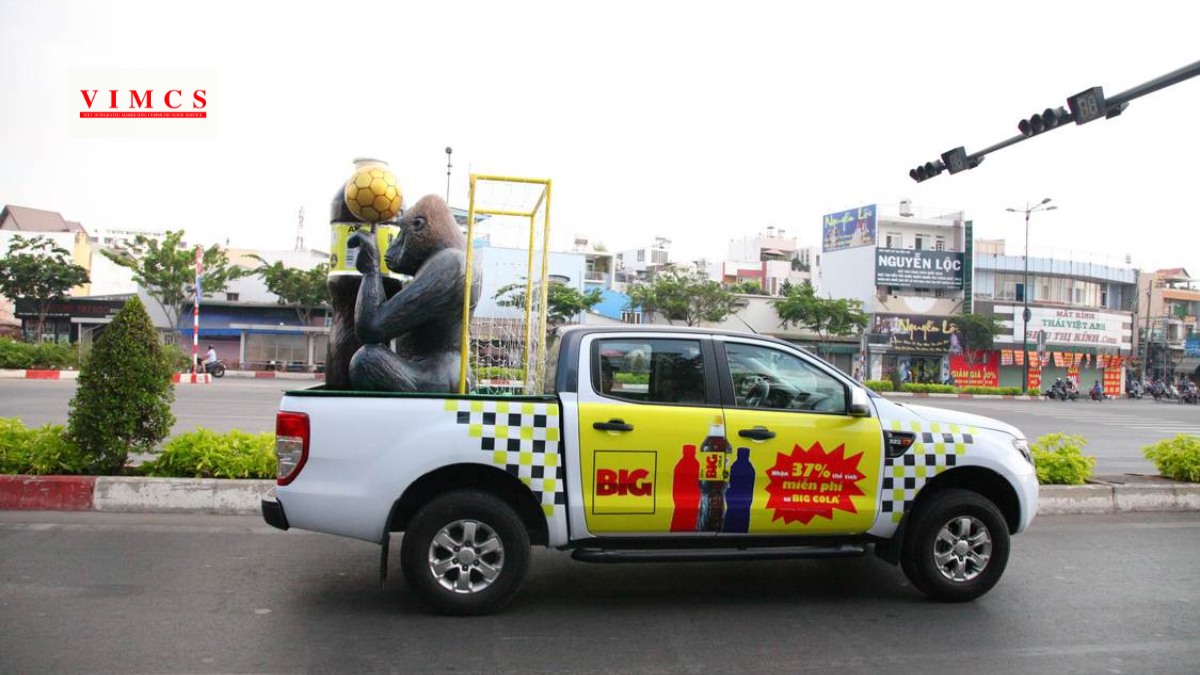 Roadshow xe bán tải, xe tải quảng cáo